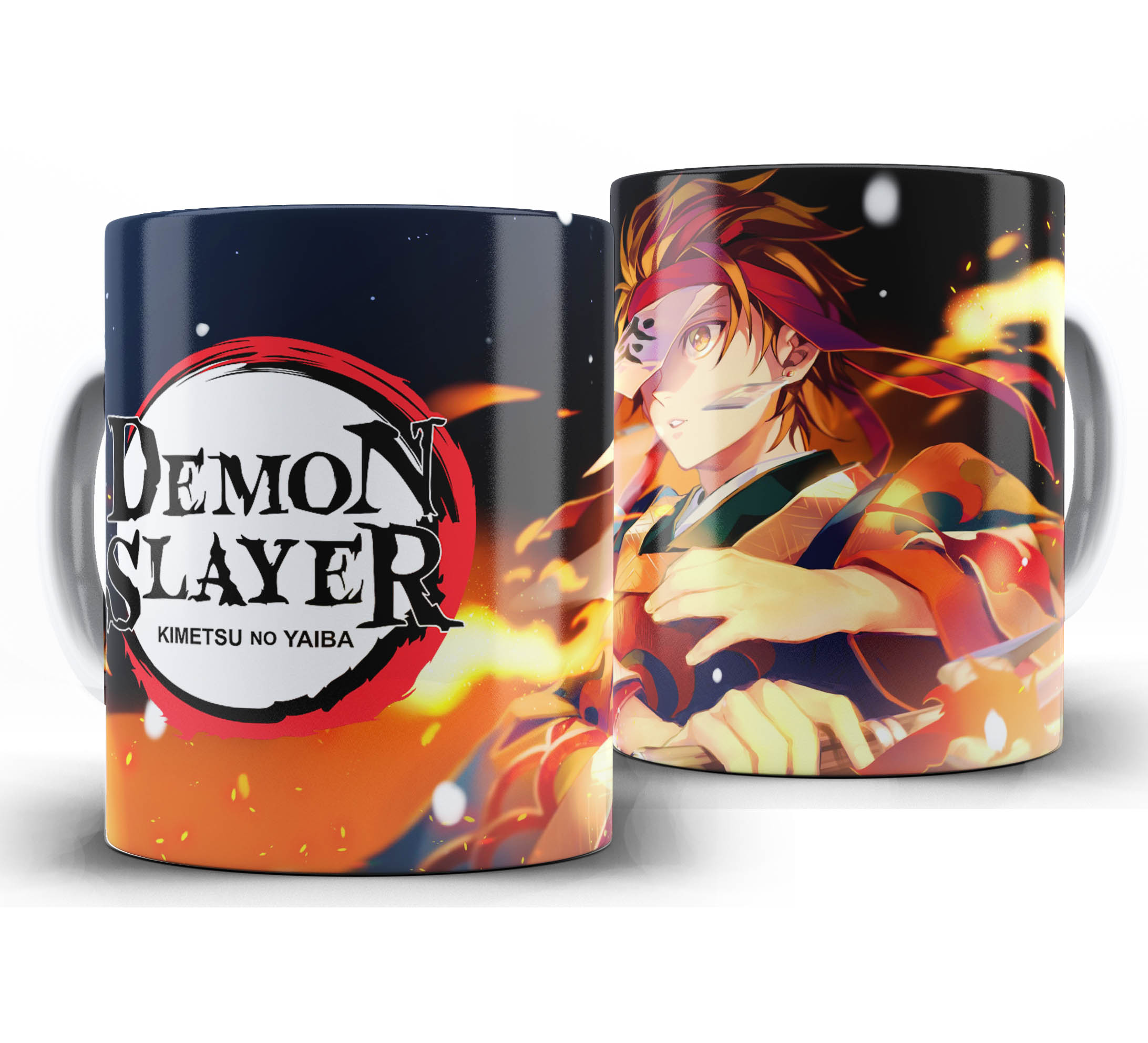 Caneca Anime - Demon Slayer Kimetsu no Yaiba W12 - Tanjiro Kamado